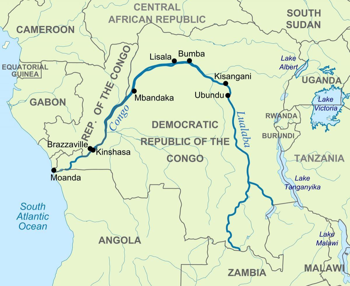 ザイール川の地図を探して川を世界地図 中央アフリカ アフリカ